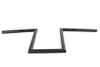 V-Twin #20321B - 12 inch Z-Bar Handlebar Black