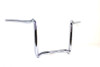 MCM #20278 - 14 inch Road Glide Handlebar without Indents Chrome