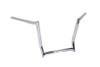 MCM #20269 - 14 inch Z-Bar Handlebar without Indents Chrome