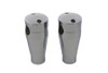 MCM #3949 - Chrome Wide Glide 4 inch Riser Set