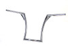 MCM #20245 - 17 inch Chrome Z-Bar Handlebar with Indents