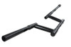 MCM #21054B - 6 inch Z-Bar Racing Handlebar with Indents Black