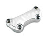 MCM #77626 - Chrome Smooth Handlebar Clamp Cover
