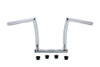 MCM #20199 - 11 inch Chrome ChiZeled Z-Bar Handlebar with Indents