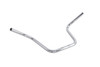 MCM #31-0143S - 12 inch Ape Hanger Handlebars with Indents Chrome