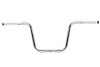 MCM #31-0165S - 12-1/2 inch Buffalo Ape Hanger Handlebar with Indents Chrome