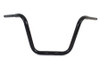 MCM #20289B - 12-1/2 inch Rhino Ape Hanger Handlebar with Indents Black
