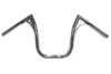 MCM #20157 - 13 inch Chrome Z-Bar Handlebar with Wiring Slots
