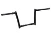 MCM #20180B - 12 inch Ape Handlebar without Indents Black