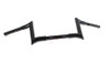 MCM #20280B - 8 inch Black Z-Bar Handlebar with Indents