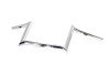 MCM #20281 - 10 inch Chrome Z-Bar Handlebar with Indents