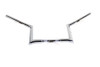 MCM #20282 - 12 inch Chrome Z-Bar Handlebar with Indents