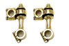 MCM - Polished Brass Flanders Riser Set