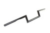 MCM #07628B - 4 inch Z Handlebar with Indents Black