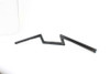 MCM #07628B - 4 inch Z Handlebar with Indents Black
