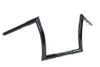 MCM #20145B - 12 inch Z Handlebar without Indents Black