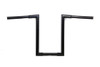 MCM #20251B - 14 inch Fatty 'Z' Bar Handlebar without Indents Black