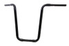 MCM #20095 - Narrow Body Ape Hanger Handlebar with Indents Black