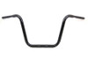 MCM #20259B - 14-1/2 inch Rhino Ape Hanger Handlebar with Indents Black