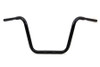 MCM #20259B - 14-1/2 inch Rhino Ape Hanger Handlebar with Indents Black