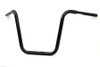 MCM #20260B - 15-1/2 inch Rhino Ape Hanger Handlebar with Indents Black