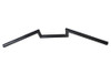MCM - 4 inch Z Handlebar without Indents Black