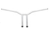 V-Twin #20327 - 14 inch Combat Style Riser Handlebar Chrome