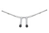 V-Twin #20327 - 14 inch Combat Style Riser Handlebar Chrome