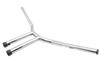 V-Twin #20327 - 14 inch Combat Style Riser Handlebar Chrome