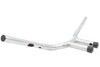 V-Twin #20327D - 10 inch Combat Style Riser Handlebar Chrome