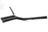 V-Twin #20327AB - 12 inch Combat Style Riser Handlebar Black