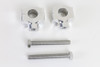 MCM #H57-6087C - 1 inch Handlebar Riser Set Polished