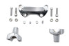 MCM #75899BS4 - 1-1/2 inch Post Riser Kit Chrome