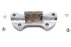MCM #19022 - Smooth Riser Top Clamp Chrome