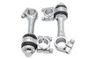 MCM #57-0005 - Replica 4-1/4 inch Flanders Chrome Riser Set