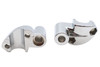 MCM - Offset Riser Stem Set Chrome