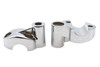 MCM - Offset Riser Stem Set Chrome