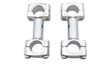 Paughco #356 - 3 inch Dog Bone Riser Set Chrome