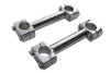 Paughco #357 - 5 inch Dog Bone Riser Set Chrome