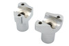 MCM #57-6015AB - 2-1/8 inch Buffalo Riser Set Chrome