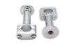 MCM - 3 inch Post Riser Set Chrome