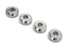 MCM #0403 - Chrome Solid Riser Mount Set