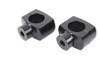 V-Twin #63881B - 1-1/4 inch Shorty Riser Set Black