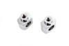 V-Twin #63009 - 1-1/2 inch Short Riser Set Chrome