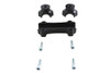 V-Twin #78826B - Fat 1 inch Riser Set Black