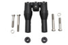 Wyatt Gatling #78969B - Wyatt Gatling 6 inch Baron Style Riser Set Black