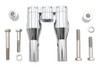 Wyatt Gatling #78969 - Wyatt Gatling 6 inch Baron Style Riser Set Chrome