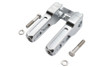 Wyatt Gatling #78970 - Wyatt Gatling 6 inch Pirate Style Riser Set Chrome