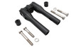 Wyatt Gatling #78969AB - Wyatt Gatling 8 inch Baron Style Riser Set Black