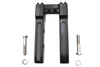 Wyatt Gatling #78970AB - Wyatt Gatling 8 inch Pirate Style Riser Set Black